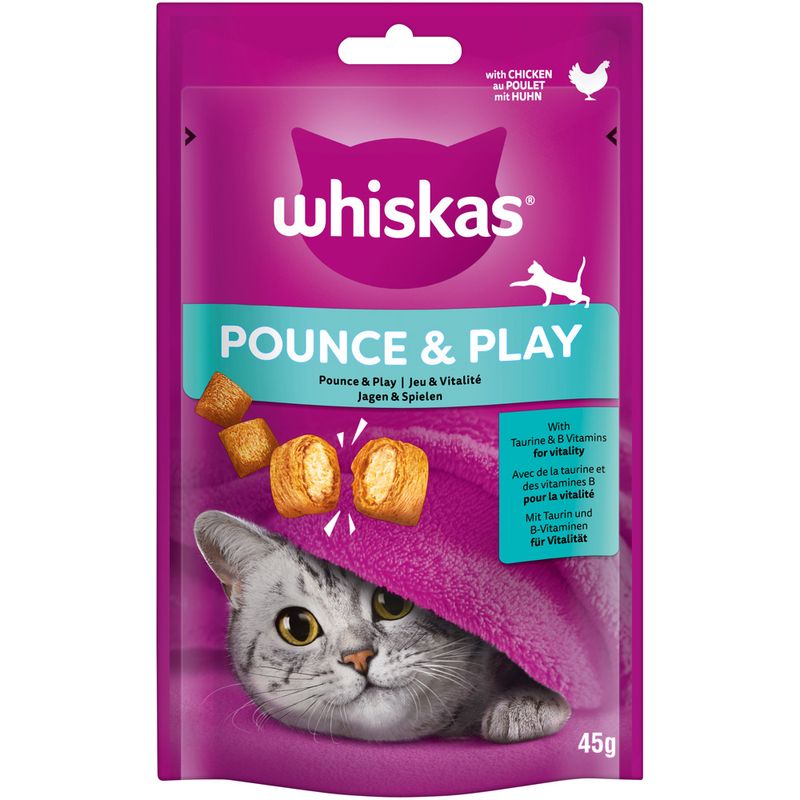 Whiskas Jeu et Vitalité Friandises pour chat