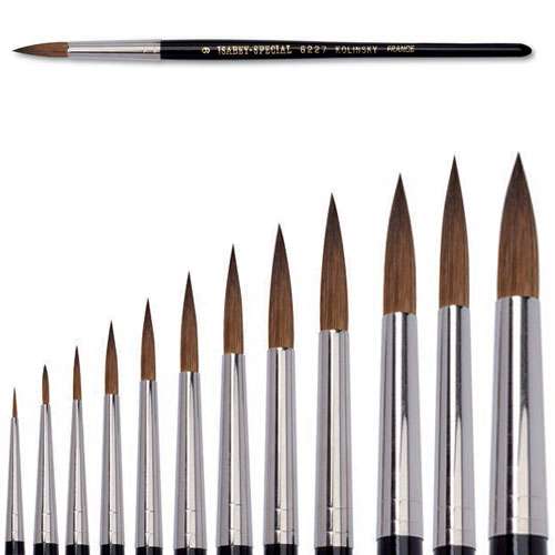 ISABEY Kolinsky Aquarellpinsel, fein Serie 6227