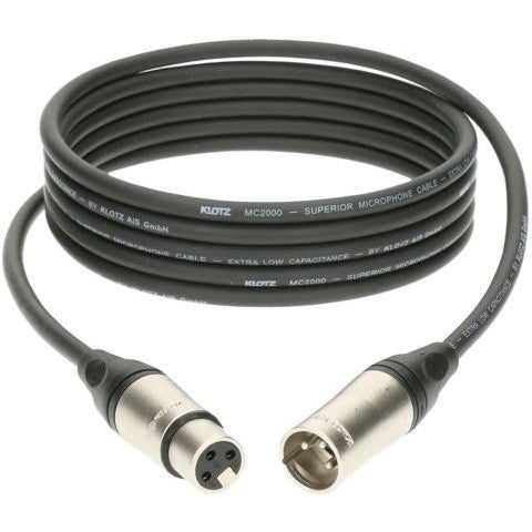 Klotz M2K1FM1500 microfoonkabel 3p XLR male - 3p XLR female 15 meter