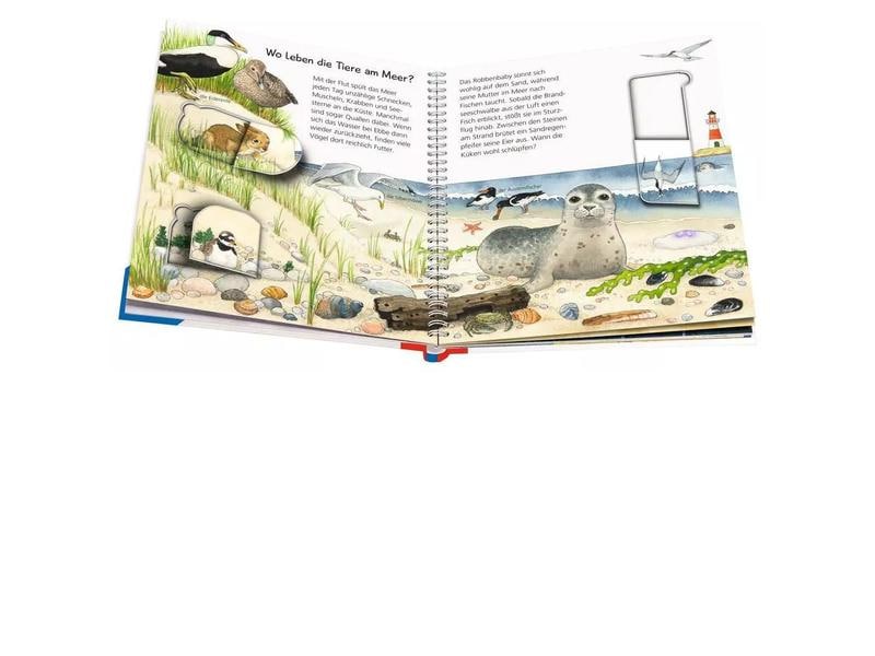 Ravensburger Kinder-Sachbuch WWW Tiere bei uns Klappbuch