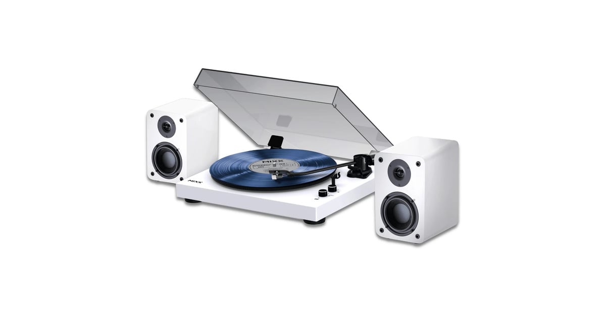 MIXXAnalog System 5 Stereo Vinyl Wh platenspeler  (Wit, 33/45 RPM)