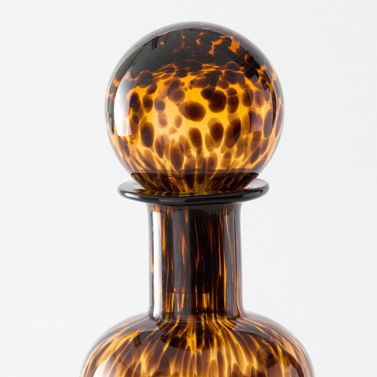 LA REDOUTE INTERIEURS<br>Garrafa decorativa em vidro âmbar Fauvita