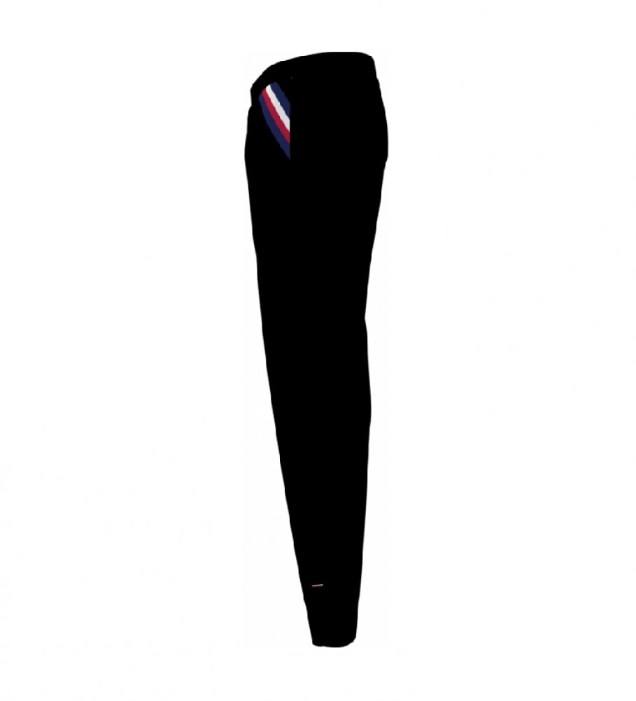 Calça de fato de treino Tommy Hilfiger, preta