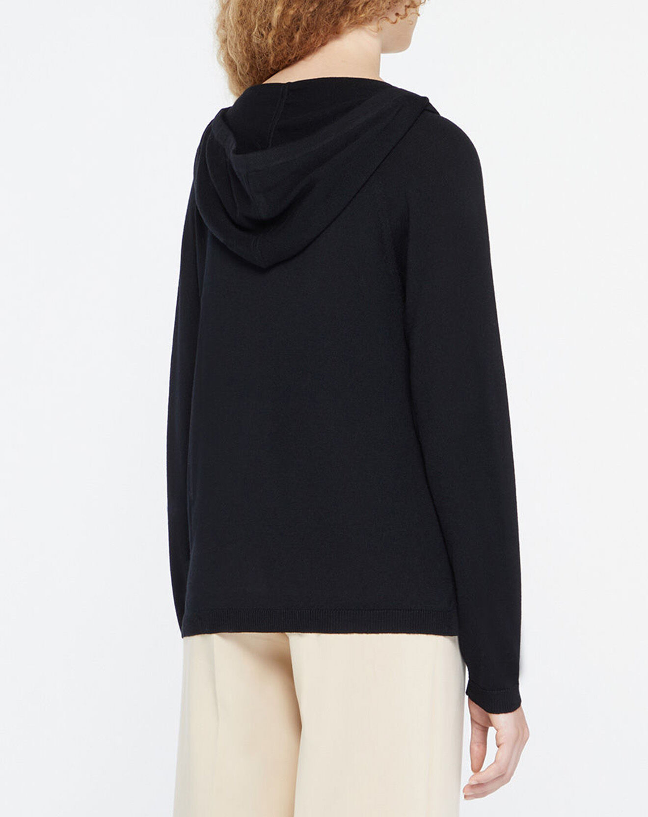 Yerse Sweat 100% Laine Marylouise noir