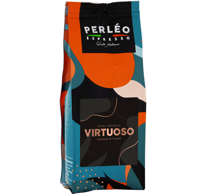 250 g Café en grain Virtuoso - Perléo Espresso