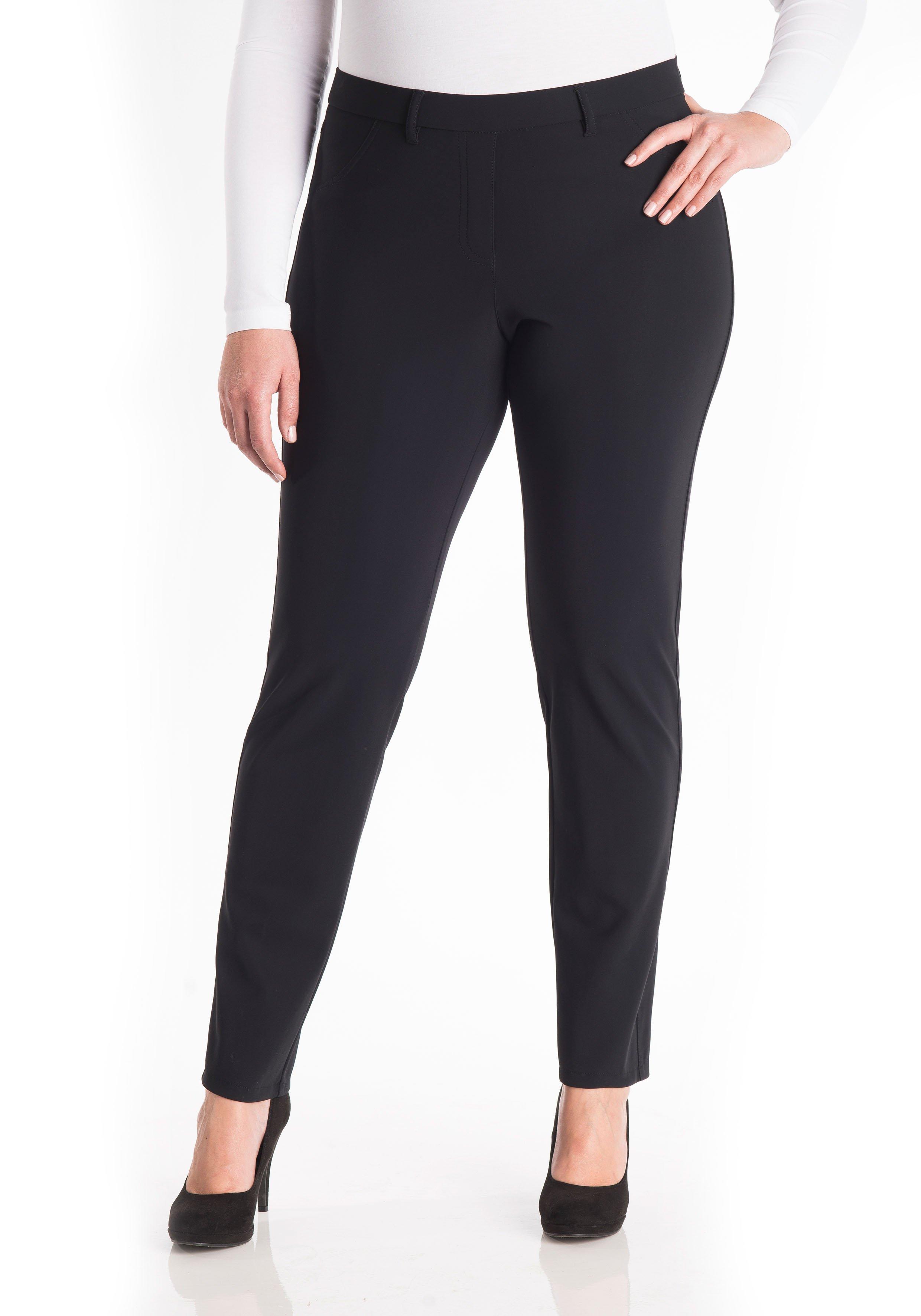 Schmale Jeggings mit Komfortbund