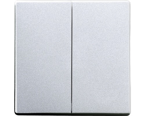Busch-Jaeger 1785-83 wipschakelaar, serie Future Linear, aluminium zilver
