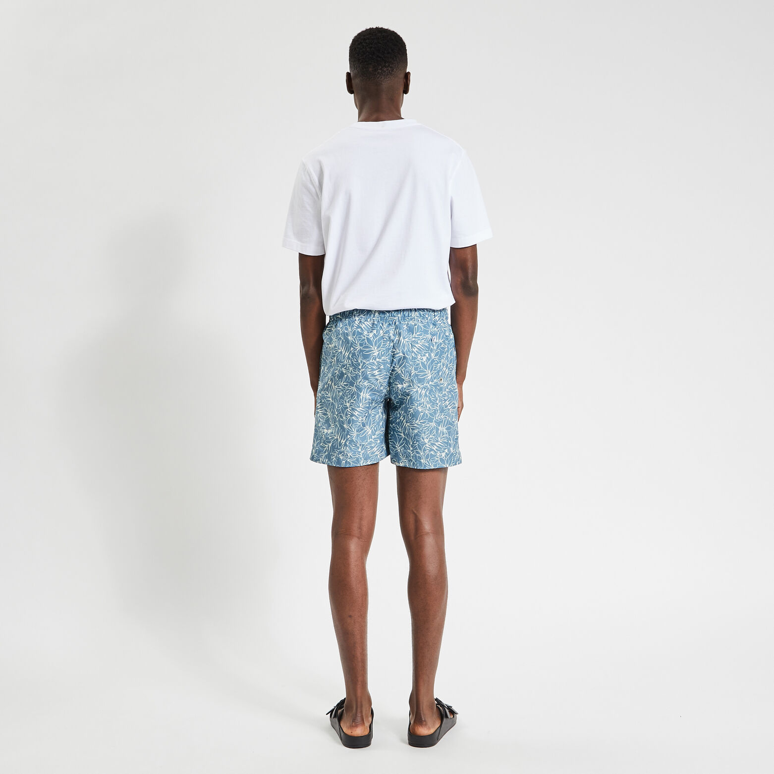Maillot de bain imprimé Bleu