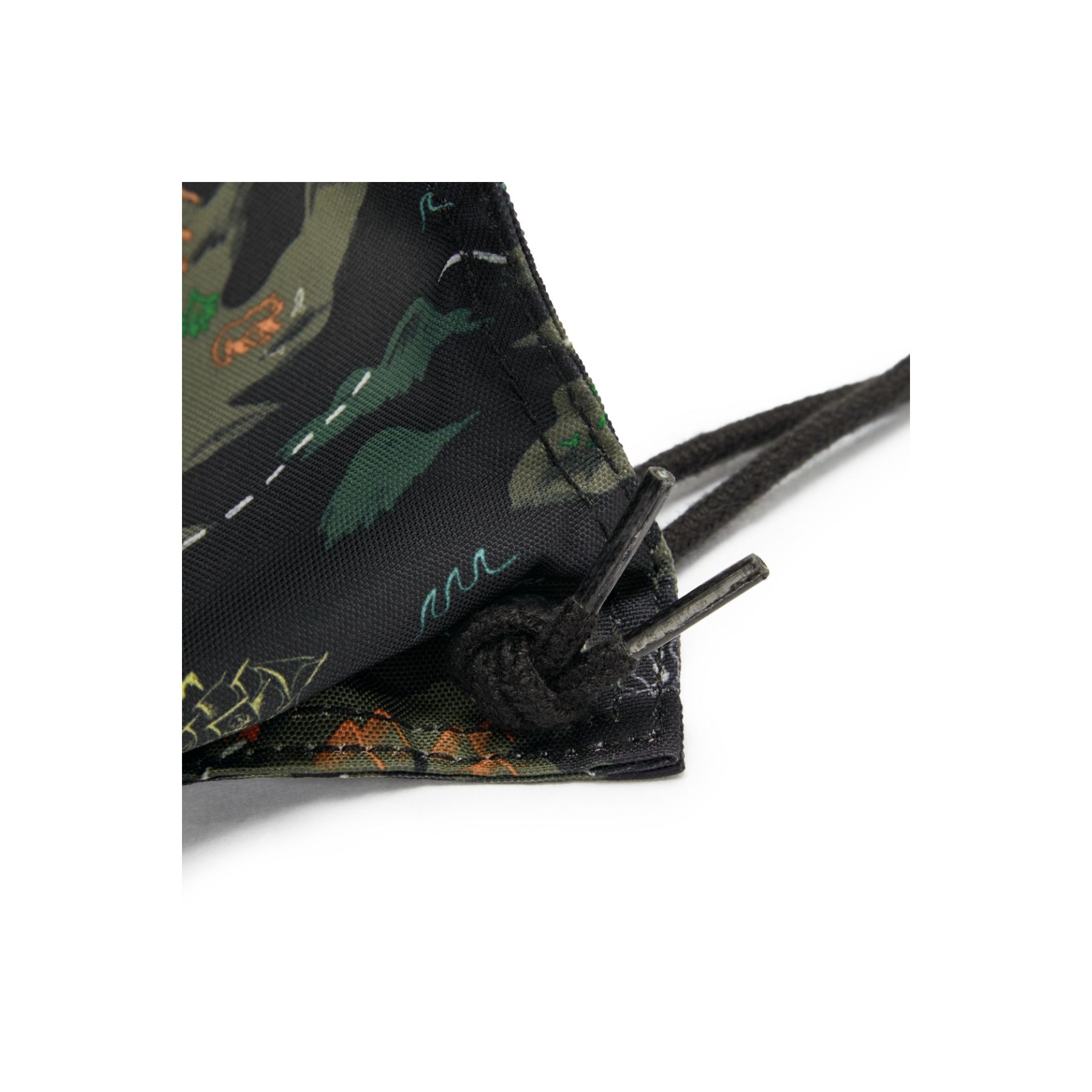 SUPERTABOO Sac moyen avec cordon de serrage - Camo Treasure