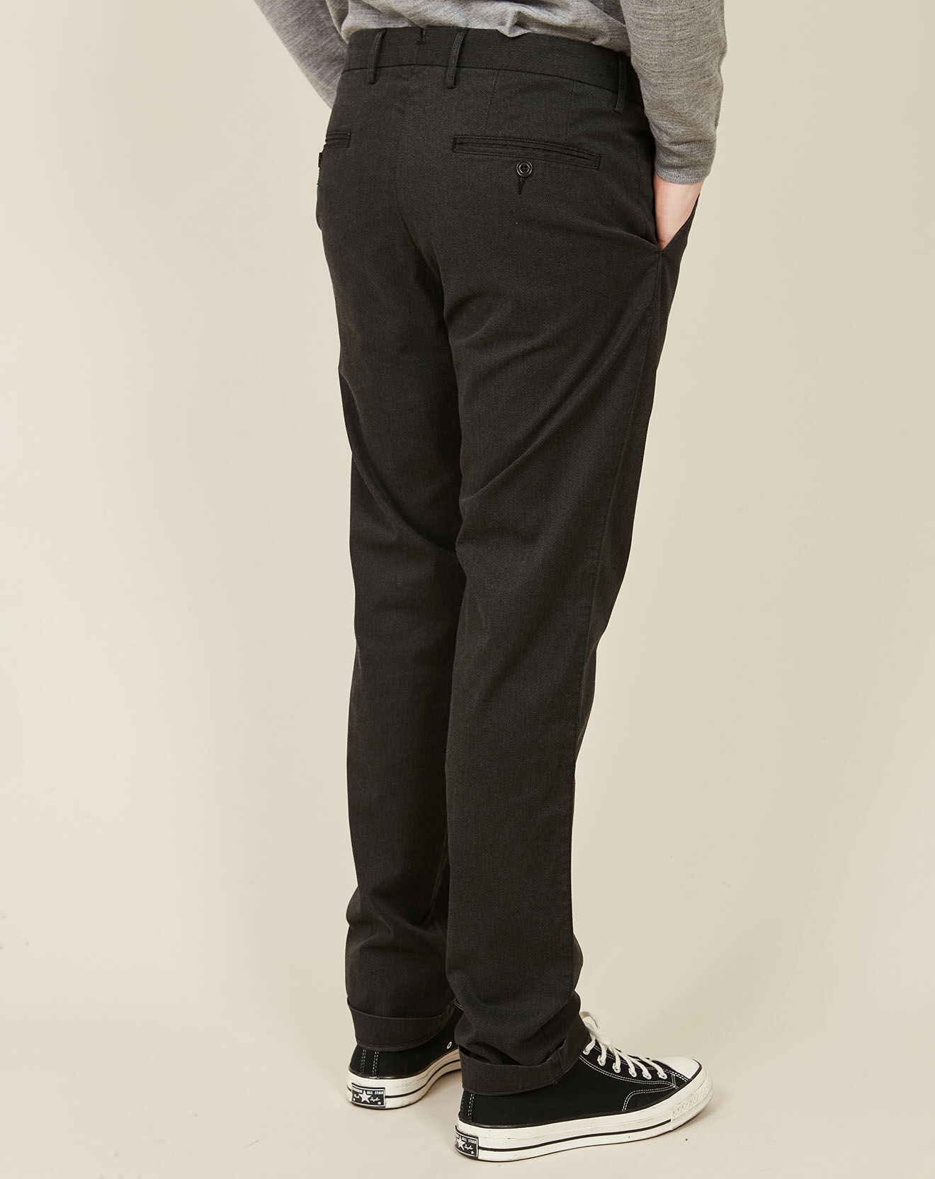 Hartford Pantalon chino Tobby carbone