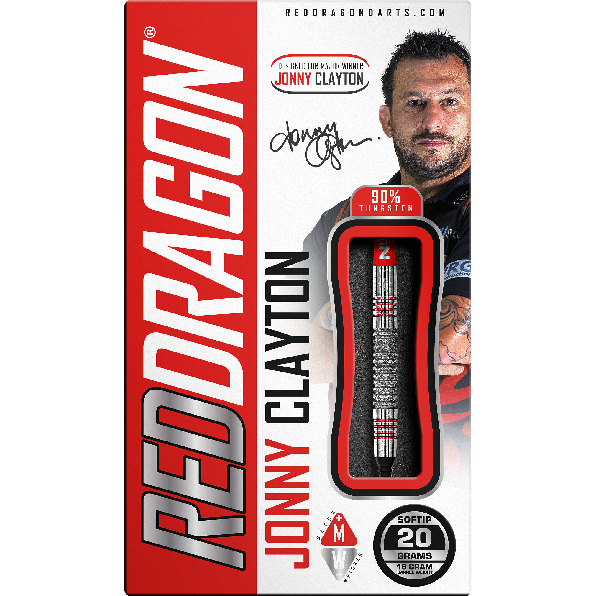 Red Dragon - Jonny Clayton Element - Softdart