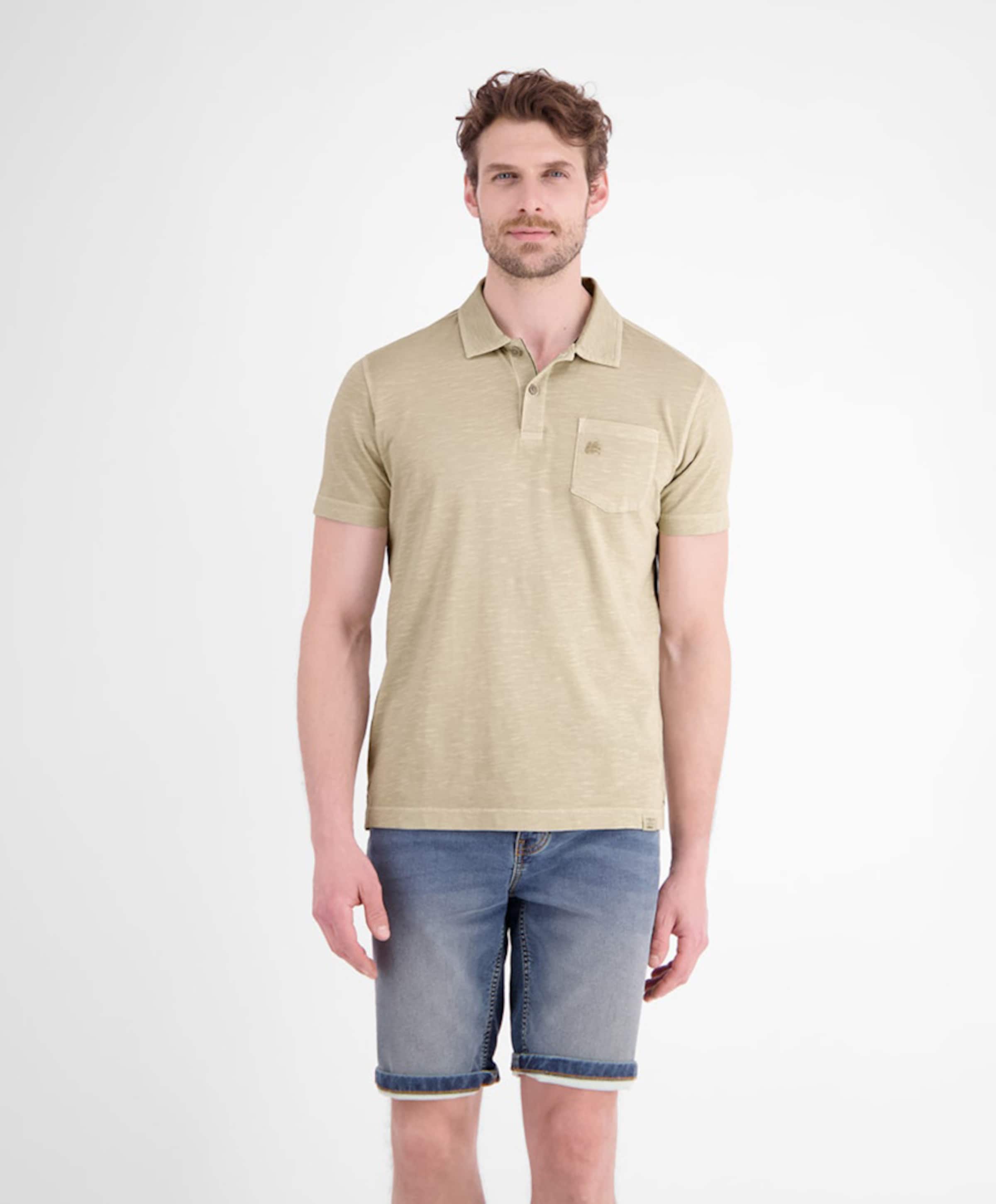 Lerros Heren polo beige