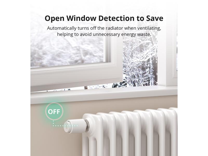 SONOFF Smarter Thermostat Radiator Zigbee Thermostatisches Ventil für Smart Zigbee Heizkörper