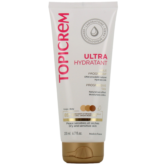 Hâle progressif ultra-hydratant Topicrem - Visage & Corps