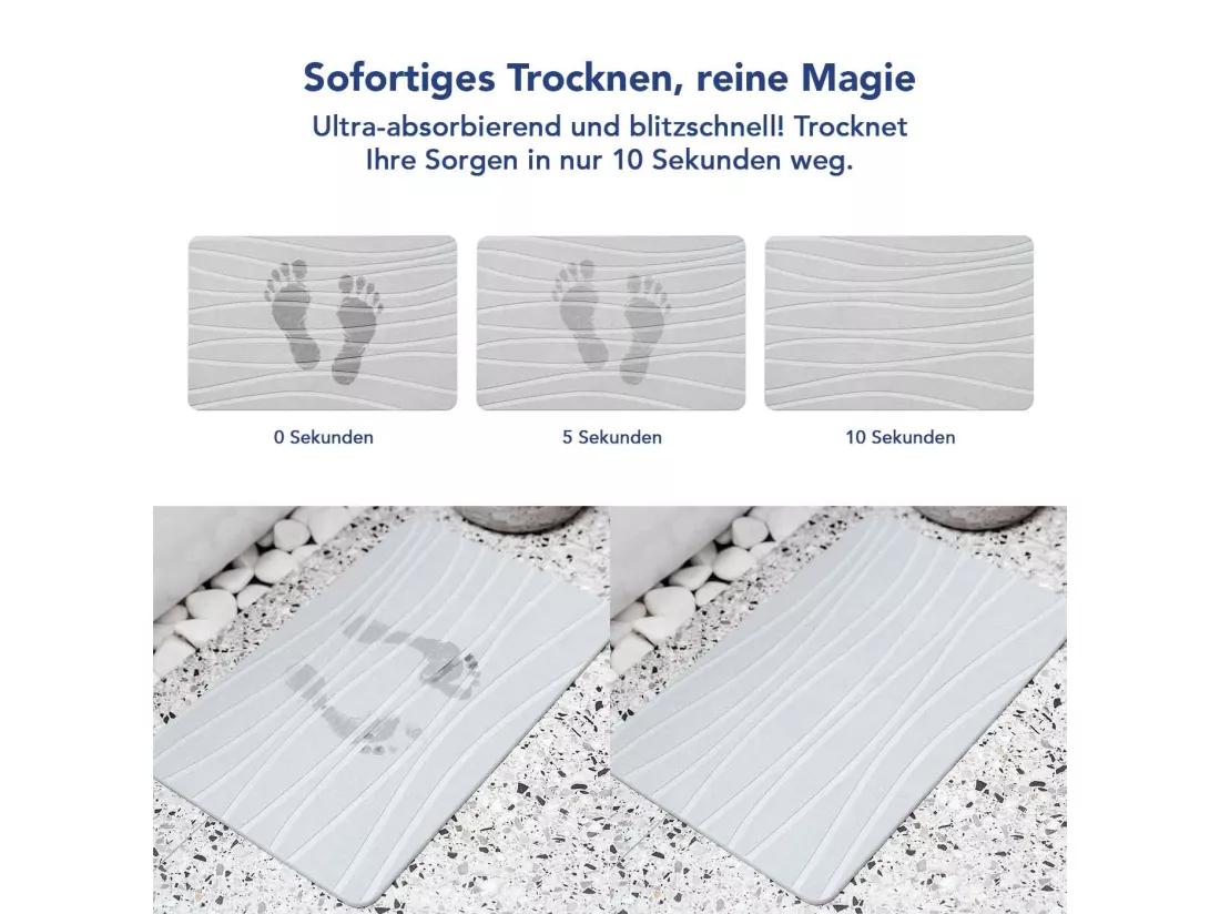 Tapis universel de terre de diatomée