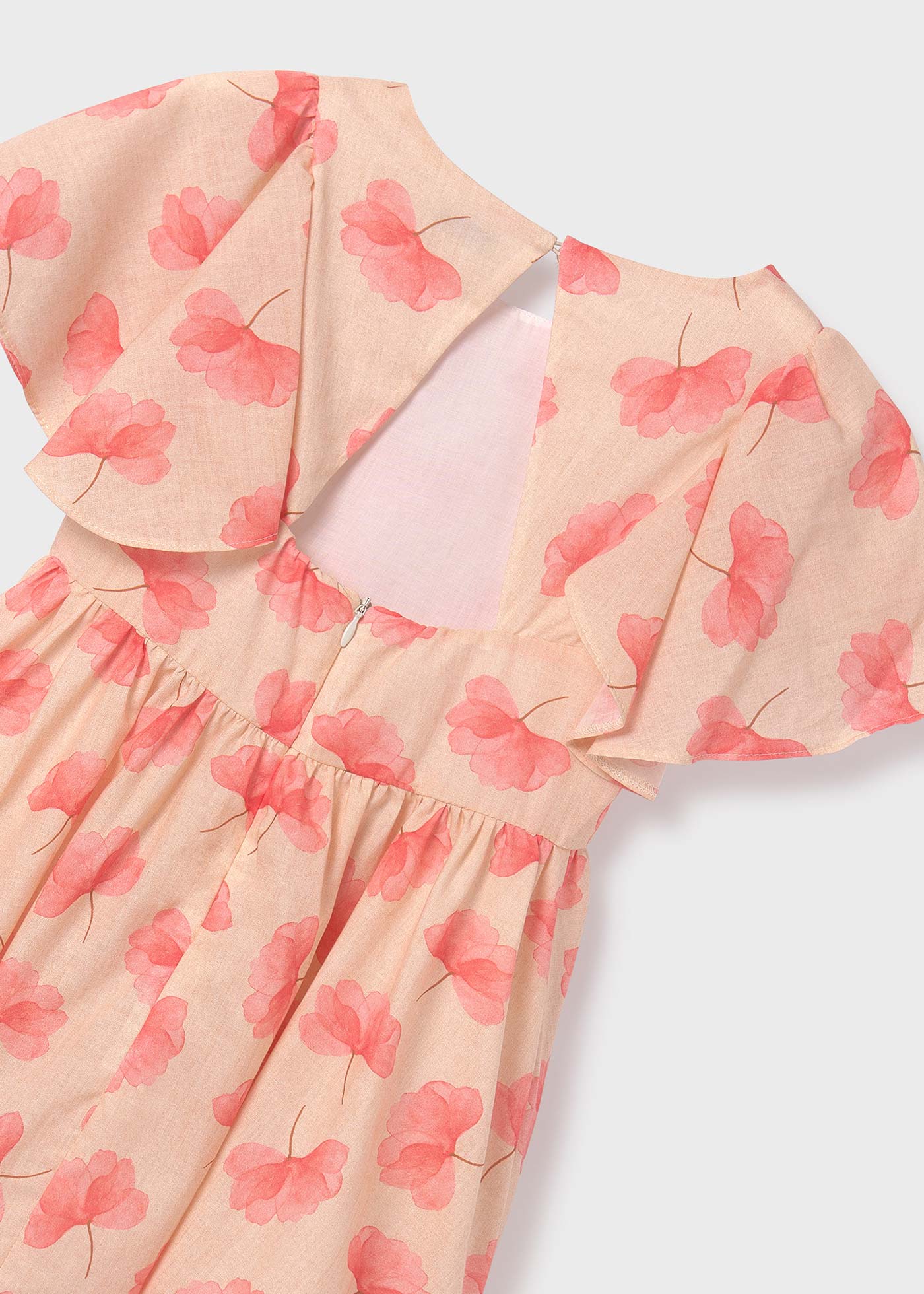 Vestido infantil Tulip com estampa batista