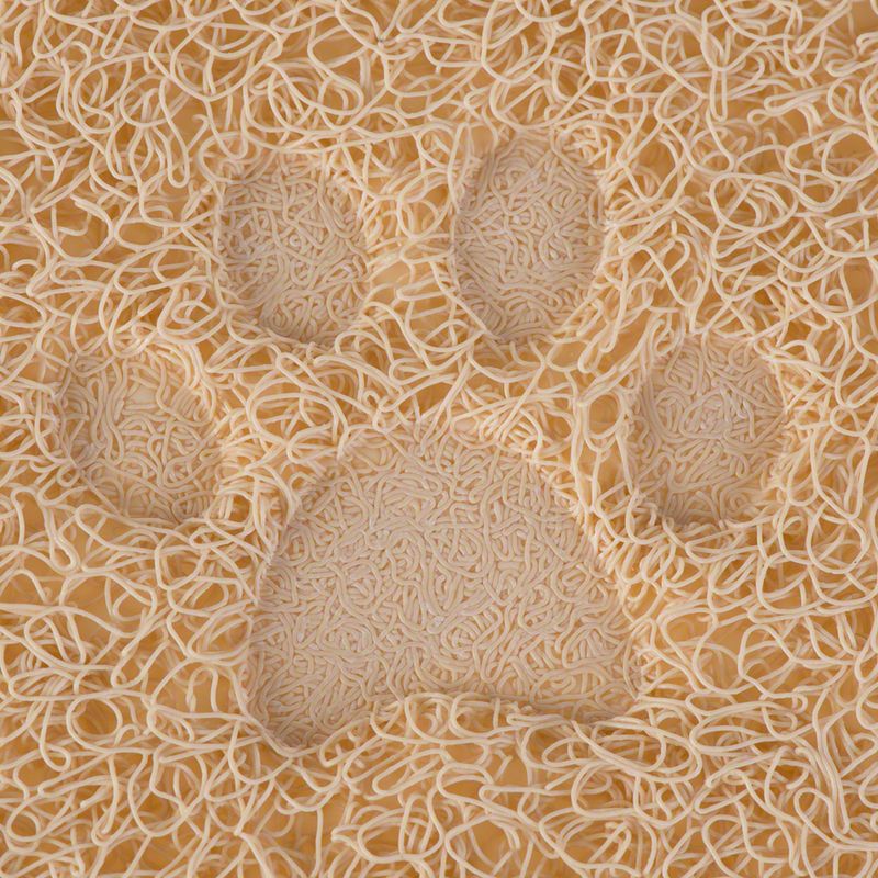 Tapis de maison de toilette Pattes