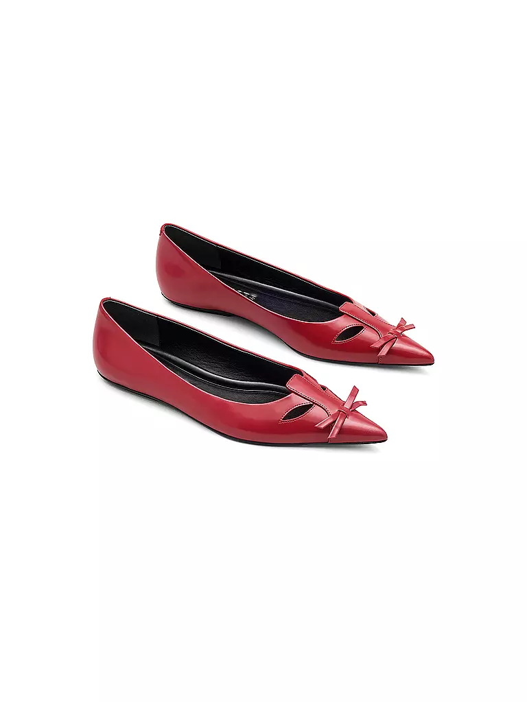 MARC JACOBS Ballerina THE CAT  dunkelrot