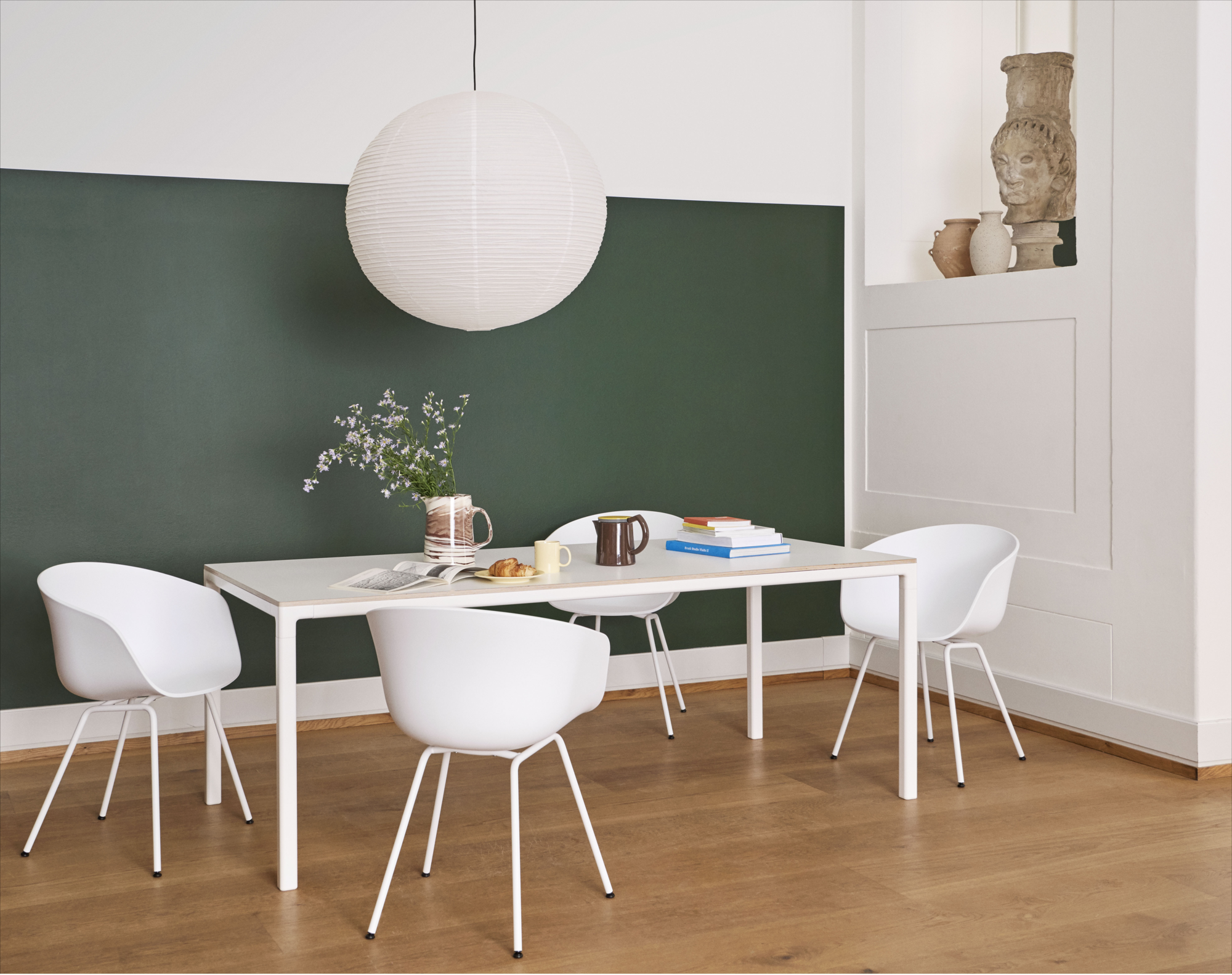 Lampenkap Rice Paper Ø60 wit
