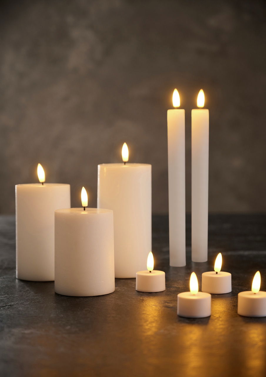 Day LED-Kerzenset 10-tlg.