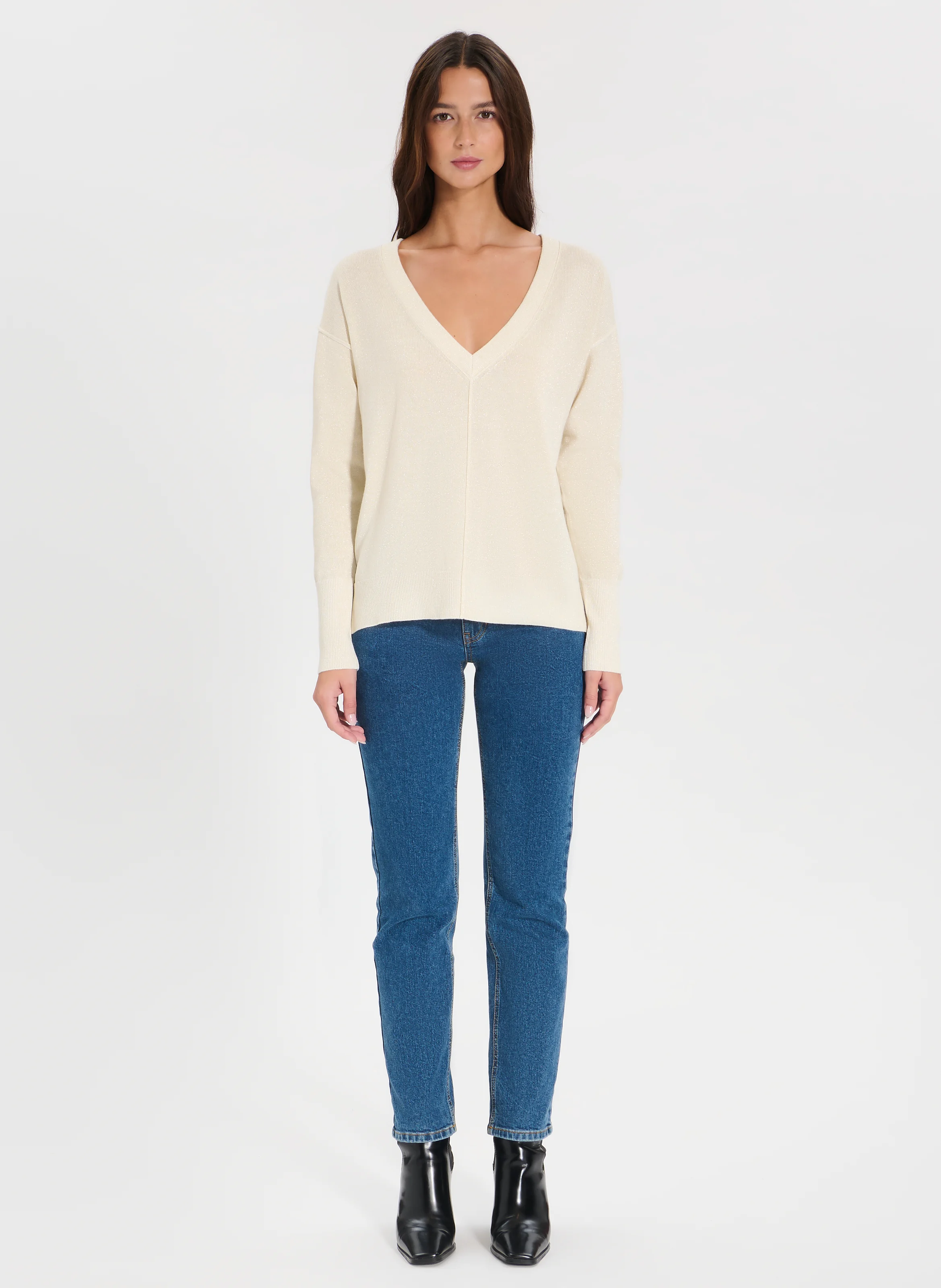PUCCI - Pull droit en maille | Doré