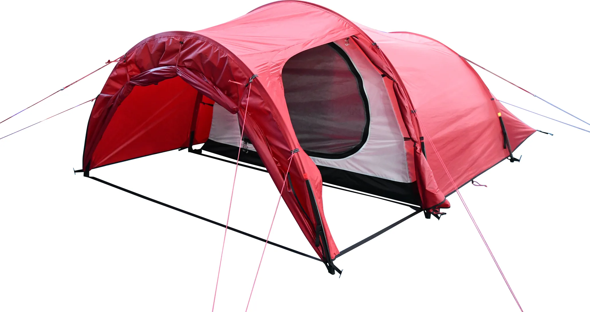 Urberg 3-Person Trekking Tunnel Tent 2,0 Rio Red