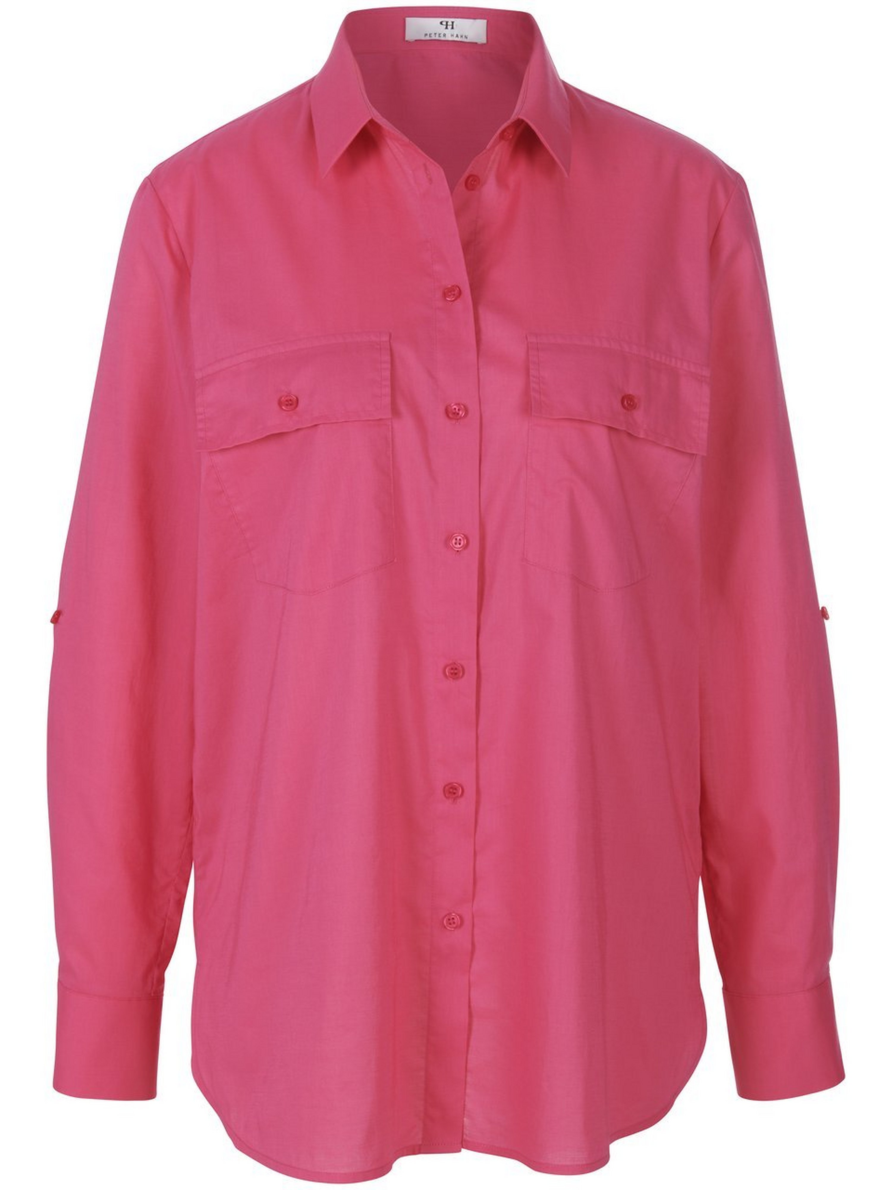 Bluse mit Hemdkragen