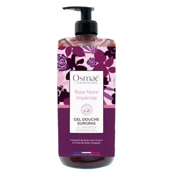 Gel de Banho Osmaé Ultra-Rico, Rosa Negra Imperial, 1L