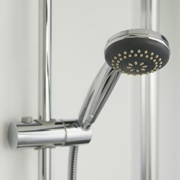 Tiger douchekop Splash Eco Valencia handdouche waterbesparend 3 standen ø 8 cm chroom