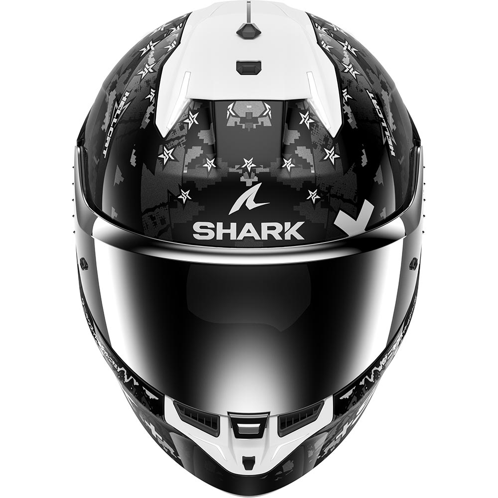 Shark - Casque Skwal i3 Hellcat + écran Noir / Blanc / Brillant