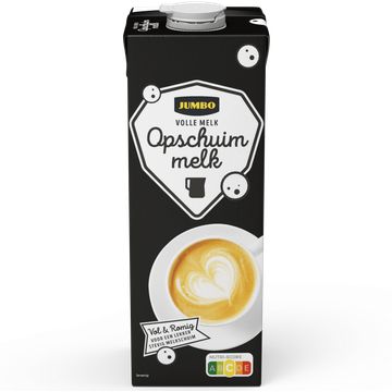 Jumbo Volle Opschuimmelk 1 L