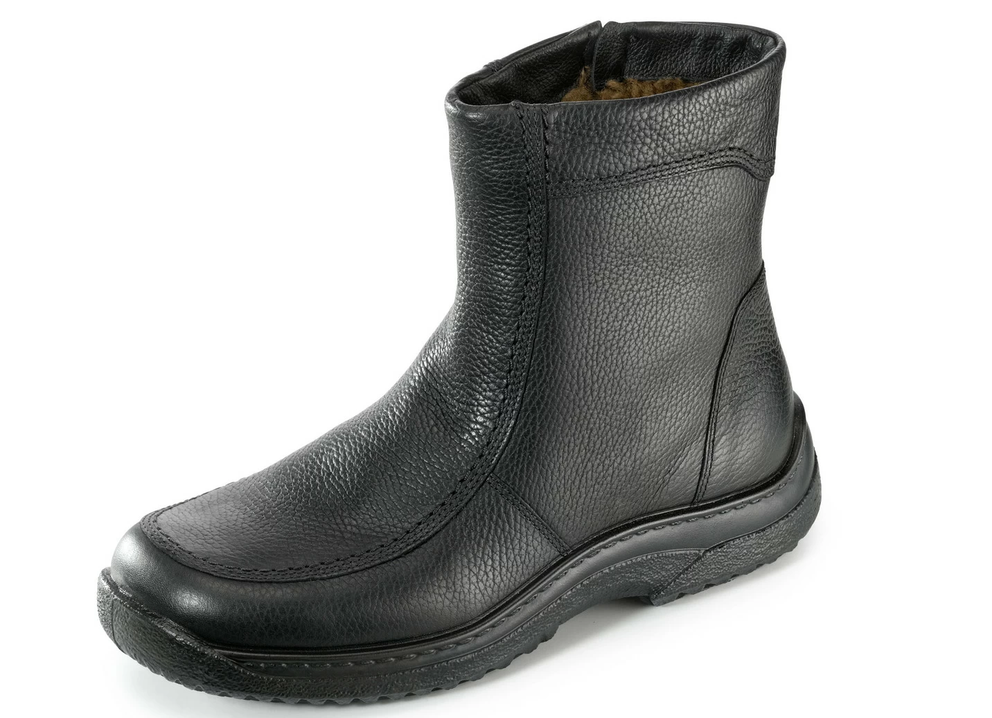 Stiefel mit echtem Lammfellfutter