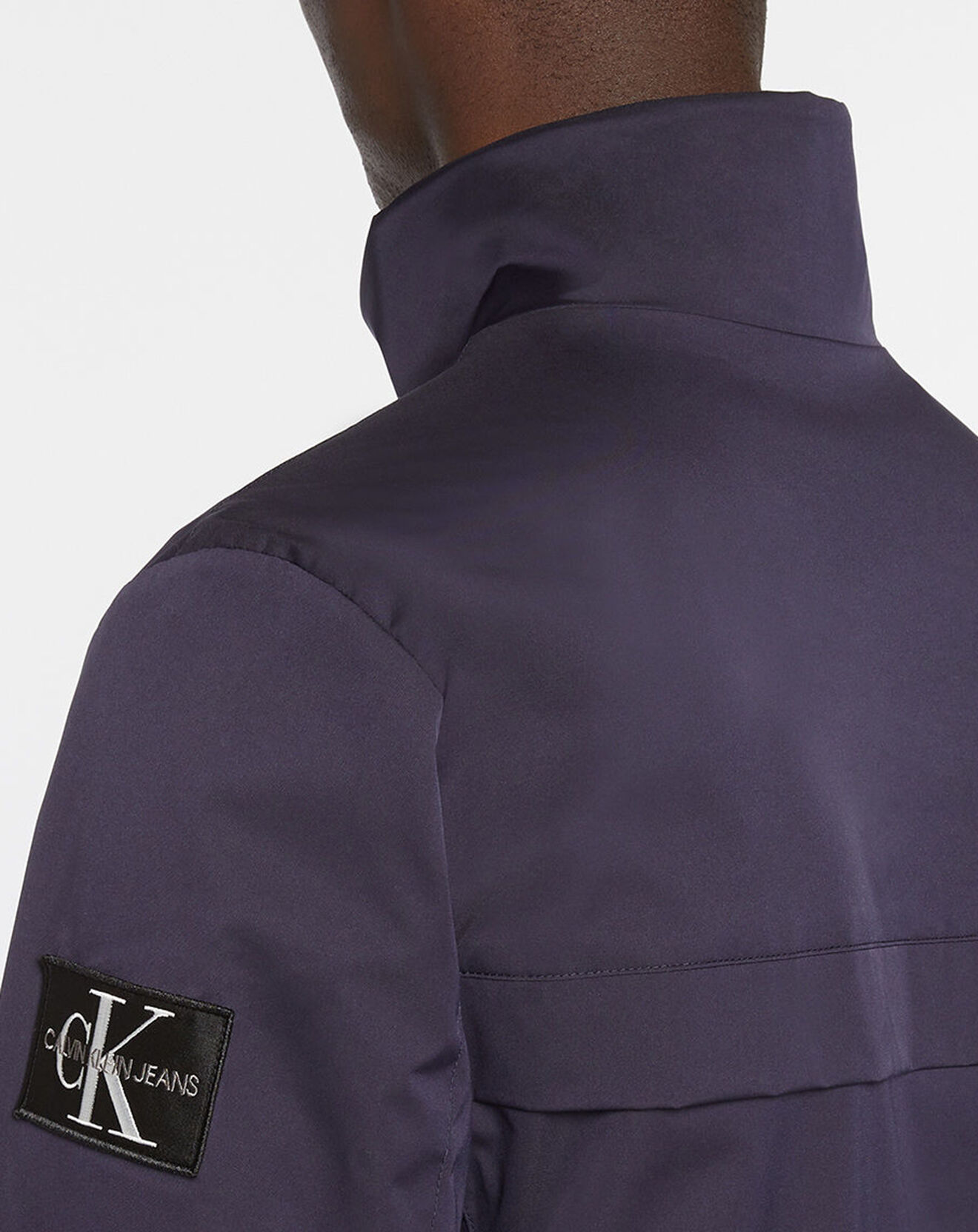 Calvin Klein Jeans Blouson zippé Harrington bleu marine