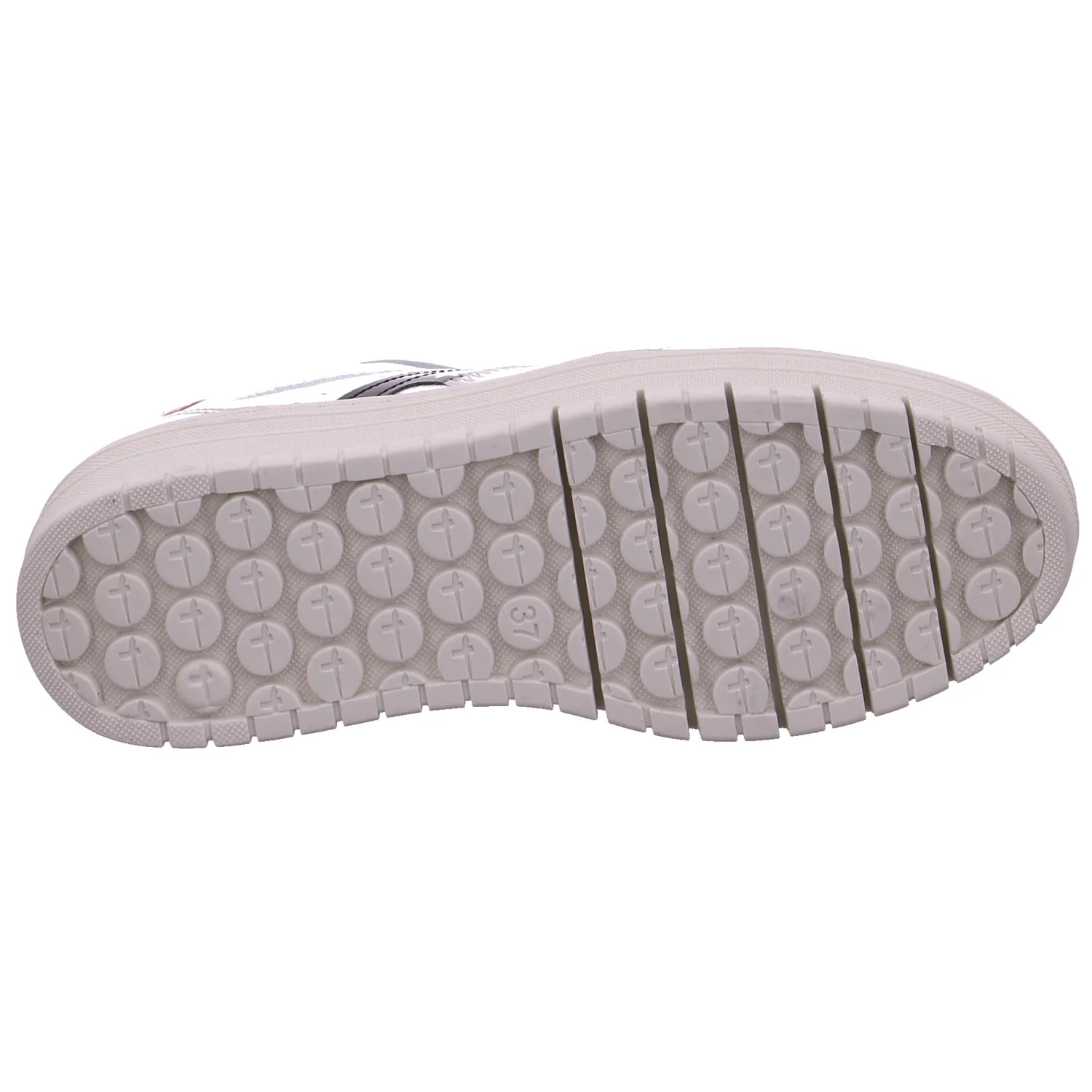TAMARIS Sneaker Silber Leder