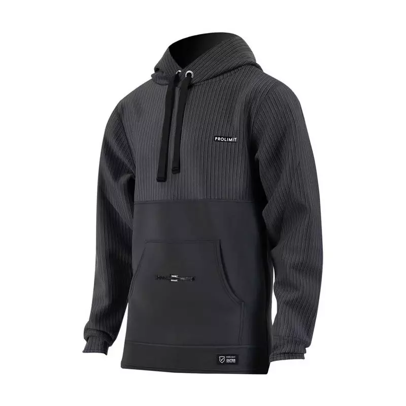 Sweat néoprène PROLIMIT Loosefit Hoodie Predator Black/Grey