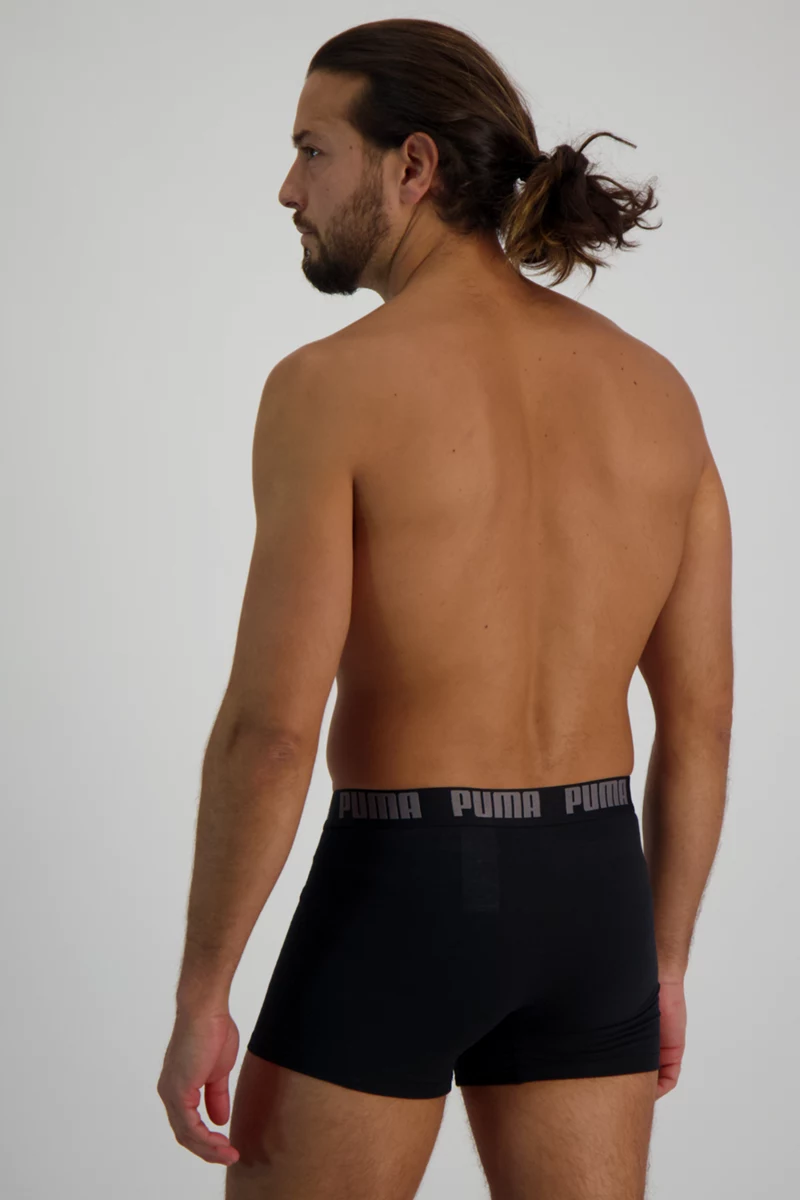 Puma 2-Pack Basic Herren Boxershort Bio-Cotton