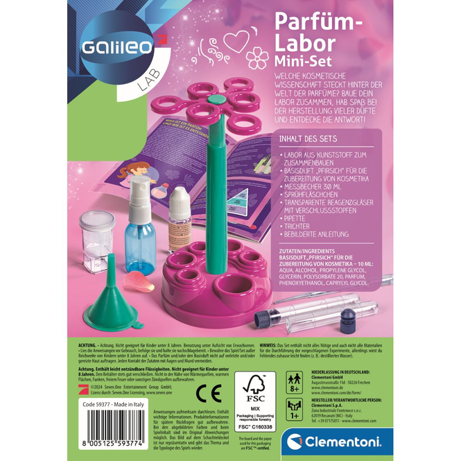 Galileo LAB - Parfüm-Labor - Mini-Set