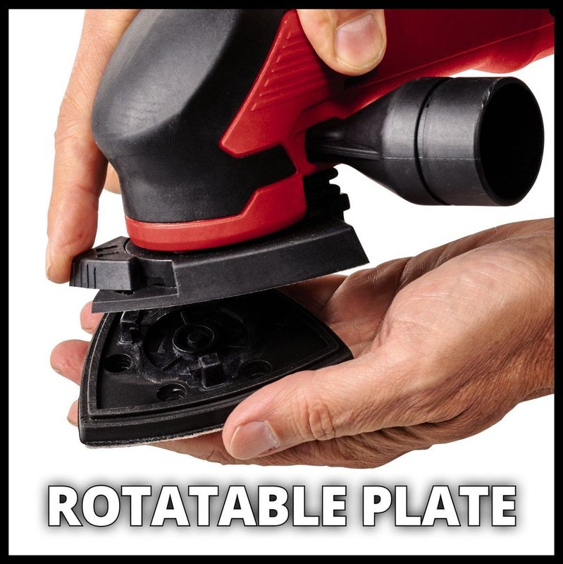 Einhell - TC-DS 20 E - Deltaschuurmachine - Rood - Kunststof