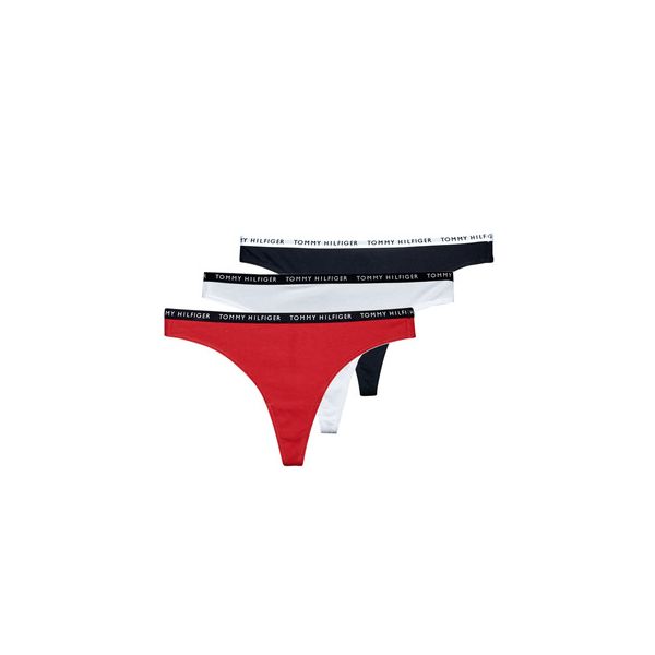 Tommy Hilfiger Pack de 3 Tangas de Algodão Reciclado Multicolor 36