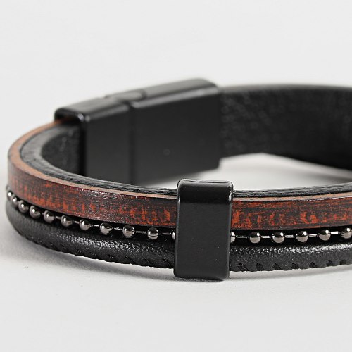 Bracelet Noir Marron