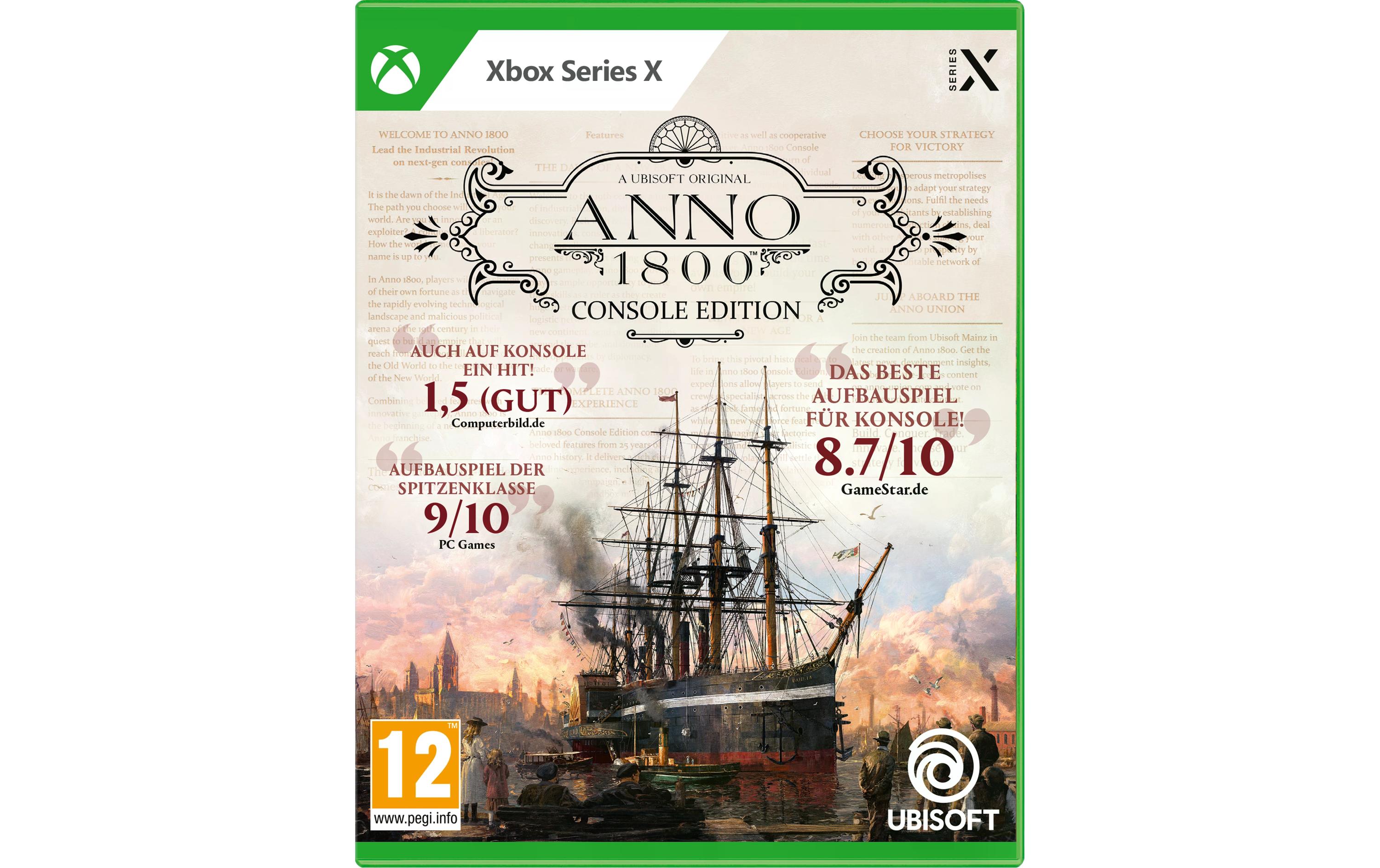 ANNO 1800 Console EditionAufbau-Strategiespiel für die Xbox Series X