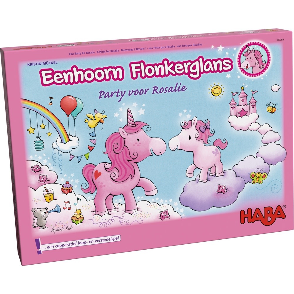 Haba Haba Eenhoorn Flonkerglans Party voor Rosalie