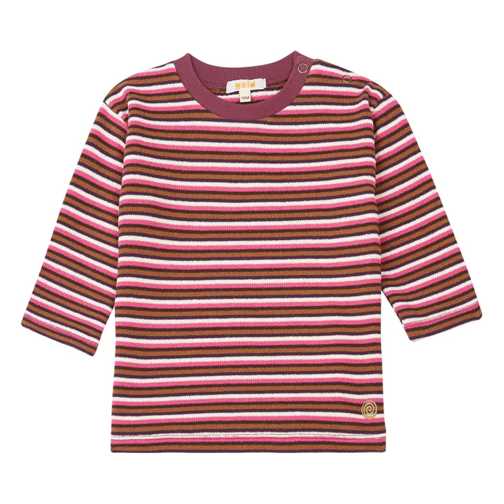 GOLD, Olalala Sweat Rayé Sami | Rose