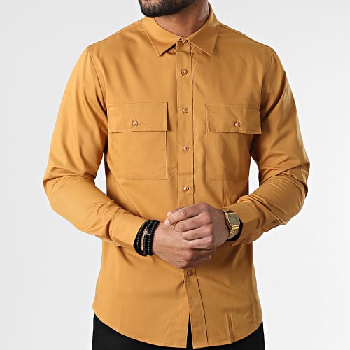 Chemise Manches Longues J529 Camel