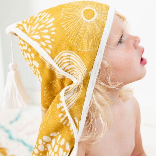 Witlof For Kids Sparkle Badcape Sweet Honey