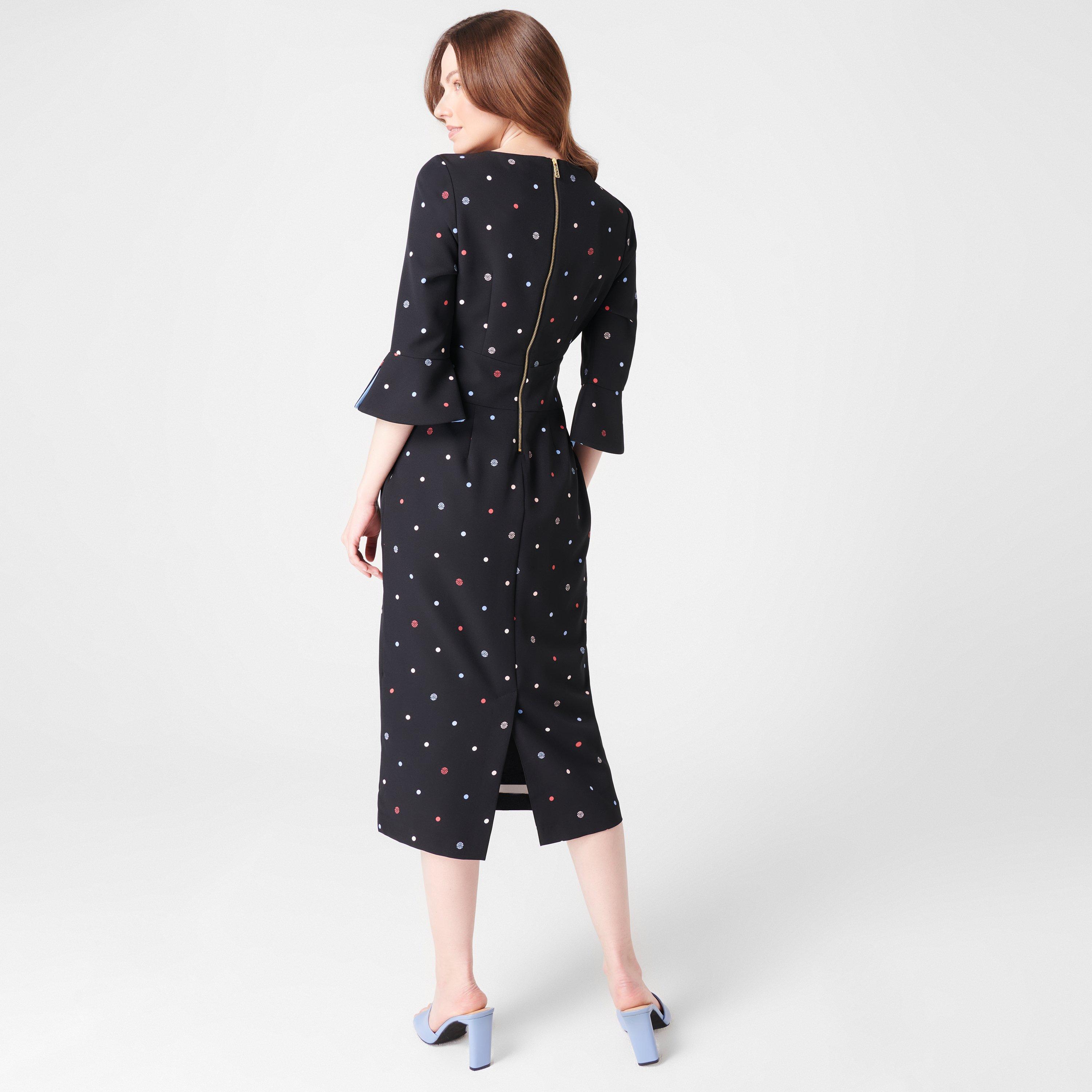 Biba Biba Tie Midi Dress