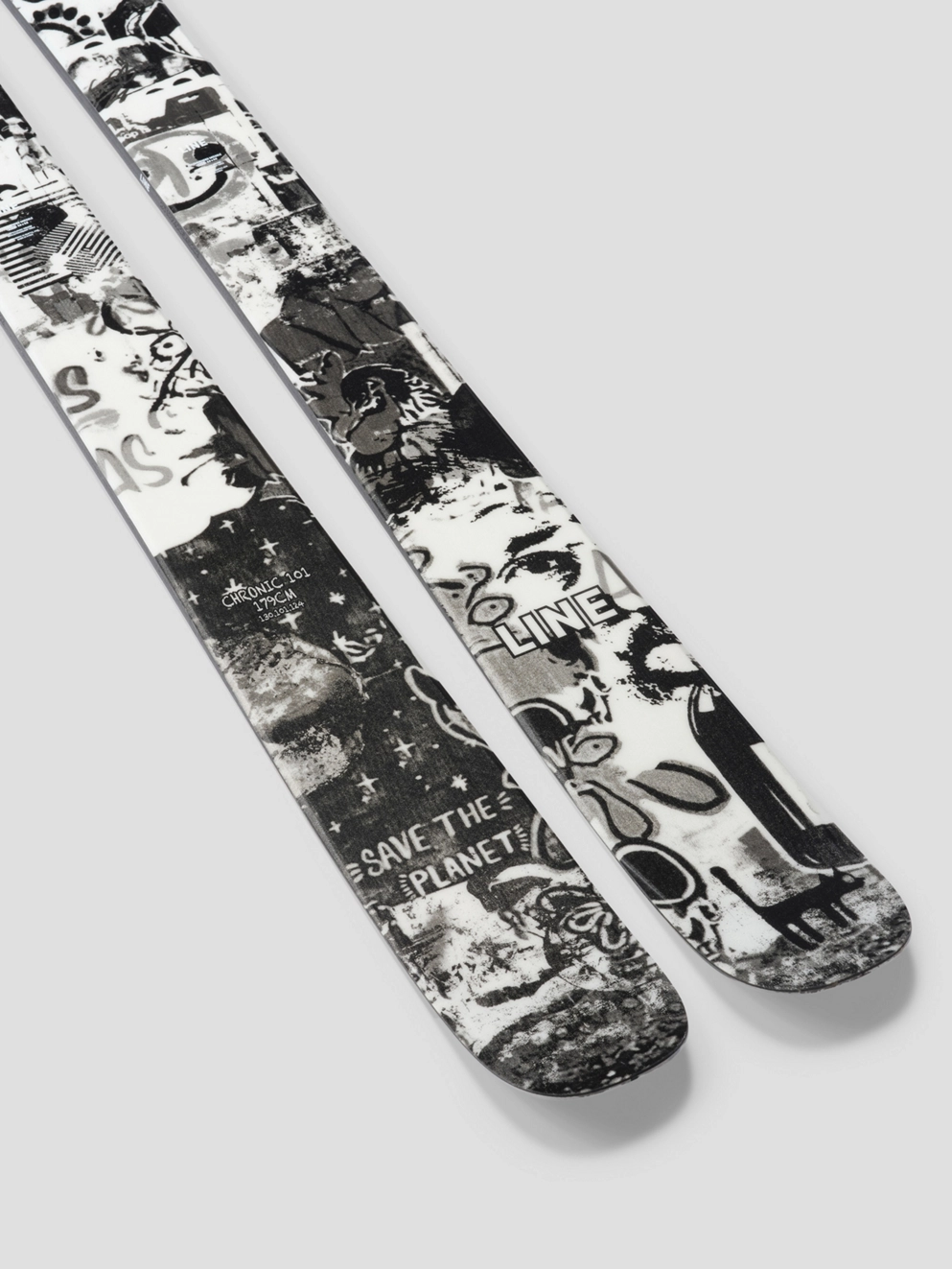 Line Chronic 101 2025 Skis design