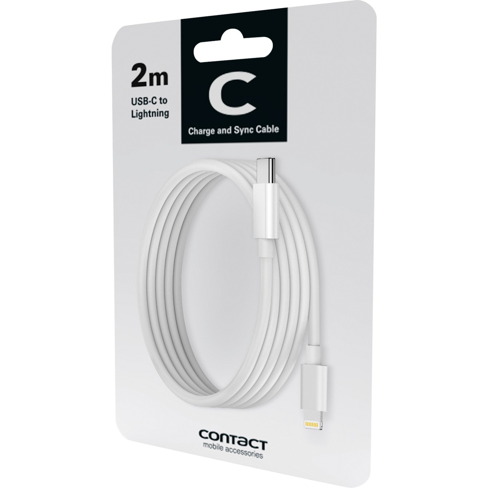 USB Datenkabel Ladegerät TypC zu Lightning, 2 m
