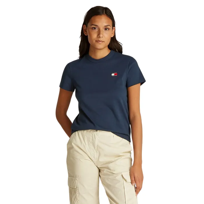 Tommy Hilfiger Badge Crew Shirt Dames