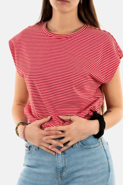 tee shirt only may high risk red